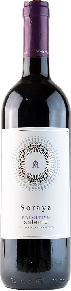 Primitivo di Salento Soraya bottle